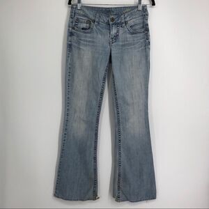 SILVER Light Wash Aiko Bootcut Jean